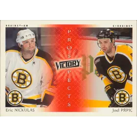 1999-00 VICTORY - ERIC NICKULAS & JOEL PRPIC #268 PROSPECTS