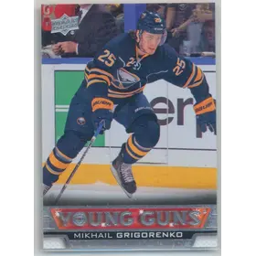 2013-14 UPPER DECK - MIKHAIL GRIGORENKO #215 YOUNG GUNS