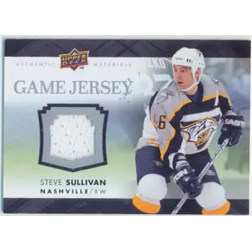 2007-08 UPPER DECK - STEVE SULLIVAN #GJ2-SS GAME JERSEY