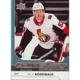 2017-18 UPPER DECK - JACK RODEWALD #489 YOUNG GUNS