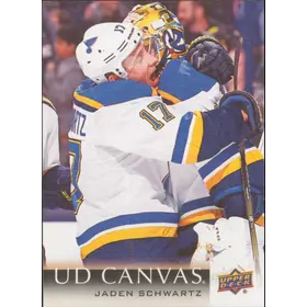 2018-19 UPPER DECK - JADEN SCHWARTZ #C69 CANVAS