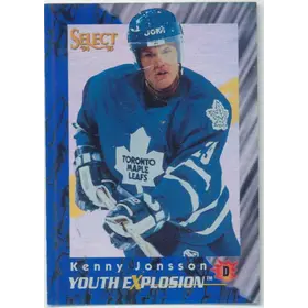1994-95 SELECT - KENNY JONSSON #YE4 YOUTH EXPLOSION