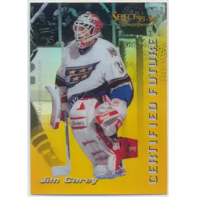 1995-96 SELECT - JIM CAREY #2 CERTIFIED FUTURE