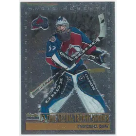 1999-00 O-Pee-Chee Chrome - Patrick Roy Magic Moments #284C (3-Time Vezina Winner)