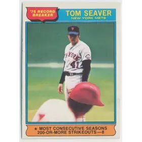 1976 O-Pee-Chee - Tom Seaver Record Breaker #5