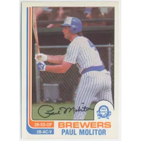 1982 O-Pee-Chee - Paul Molitor #195