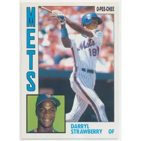 1984 O-Pee-Chee - Darryl Strawberry RC #182