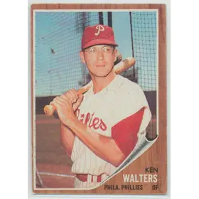 1962 Topps - Ken Walters #328