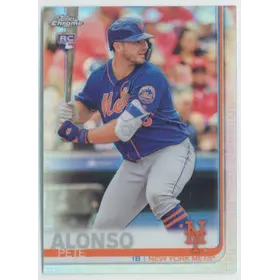 2019 Topps Chrome - Pete Alonso Refractor #204