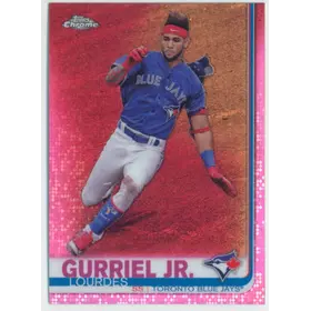 2019 Topps Chrome - Lourdes Gurriel Jr. Pink Refractor #118
