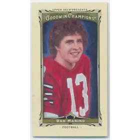 2013 Goodwin Champions - Dan Marino Mini #109