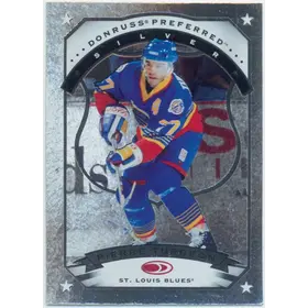 1997-98 DONRUSS PREFERRED - PIERRE TURGEON #117 SILVER