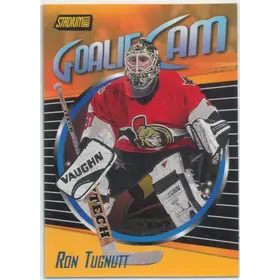 1999-00 STADIUM CLUB - RON TUGNUTT #GC6 GOALIE CAM