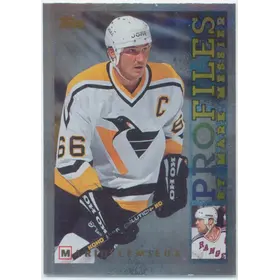 1995-96 TOPPS - MARIO LEMIEUX #PF-15 PROFILES