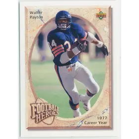 1992 Upper Deck - Walter Payton Football Heroes #21