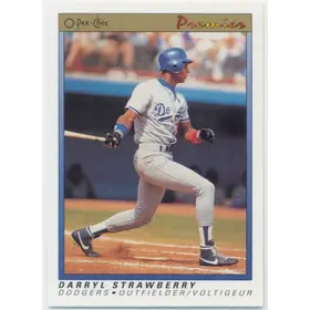 1991 O-Pee-Chee Premier - Darryl Strawberry #117