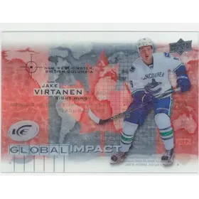2015-16 UPPER DECK ICE - JAKE VIRTANEN #GI-JV GLOBAL IMPACT