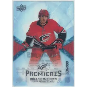 2017-18 UPPER DECK ICE - ROLAND McKEOWN #143 ICE PREMIERES 536/999