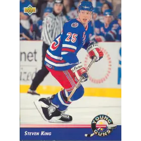 1992-93 UPPER DECK - STEVEN KING #575 YOUNG GUNS