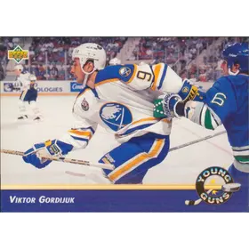 1992-93 UPPER DECK - VIKTOR GORDIJUK #579 YOUNG GUNS⚠️