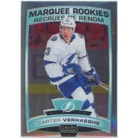 2019-20 O-PEE-CHEE PLATINUM - CARTER VERHAEGHE #155 MARQUEE ROOKIES