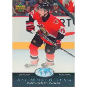 2007-08 UPPER DECK - DANY HEATLEY #AW4 ALL-WORLD TEAM