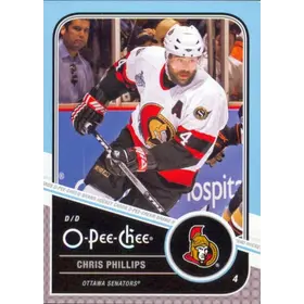 2011-12 O-PEE-CHEE - CHRIS PHILLIPS #11 PLAYOFF BEARD VARIATIONS