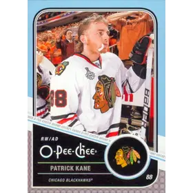 2011-12 O-PEE-CHEE - PATRICK KANE #18 PLAYOFF BEARD VARIATIONS