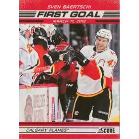 2012-13 SCORE - SVEN BAERTSCHI #FG13 FIRST GOAL