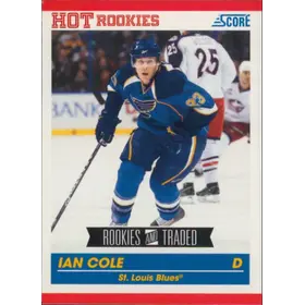 2010-11 SCORE - IAN COLE #647 ROOKIE