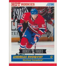 2010-11 SCORE - ANDREAS ENGQVIST #604 ROOKIE