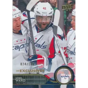 2014-15 UPPER DECK - JOEL WARD #190 EXCLUSIVES 24/100
