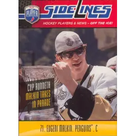 2009-10 BE A PLAYER - EVGENI MALKIN #S13 SIDELINES