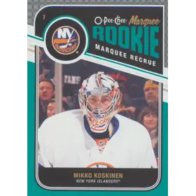 2011-12 O-PEE-CHEE - MIKKO KOSKINEN #572 MARQUEE ROOKIE
