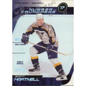2002-03 UPPER DECK - SCOTT HARTNELL #NC7 NUMBER CRUNCHERS