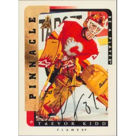 1996-97 BE A PLAYER - TREVOR KIDD #127 AUTOGRAPHS