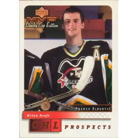 1999-00 MVP STANLEY CUP EDITION - MILAN KRAFT #197 ROOKIE