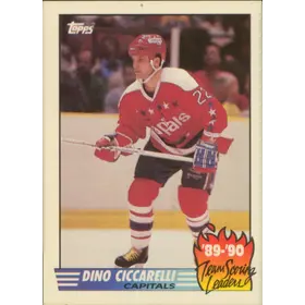 1990-91 TOPPS - DINO CICCARELLI #6 TEAM SCORING LEADERS
