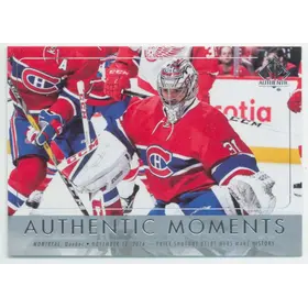 2016-17 SP AUTHENTIC - CAREY PRICE #110 AUTHENTIC MOMENTS