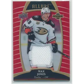 2019-20 ALLURE - MAX JONES #72 RED RAINBOW JERSEY