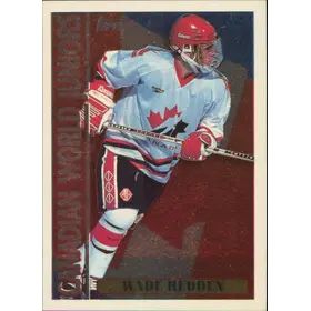 1995-96 TOPPS - WADE REDDEN #1CJ CANADIAN WORLD JUNIORS