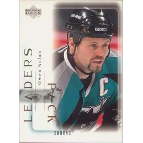 2001-02 UPPER DECK - OWEN NOLAN #LP12 LEADERS OF THE PACK