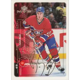 1998-99 MVP - BRIAN SAVAGE #108 SILVER SCRIPTS