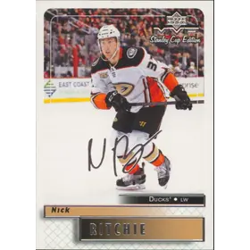 2019-20 MVP - NICK RITCHIE #59 STANLEY CUP EDITION 20th ANNIVERSARY SILVER SCRIPTS