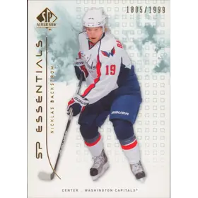 2009-10 SP AUTHENTIC - NICKLAS BACKSTROM #136 SP ESSENTIALS 1805/1999