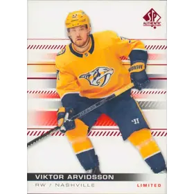 2019-20 SP AUTHENTIC - VIKTOR ARVIDSSON #46 LIMITED RED