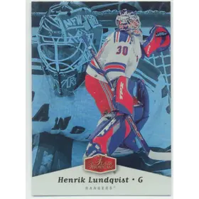 2006-07 FLAIR SHOWCASE - HENRIK LUNDQVIST #65 ROOKIE
