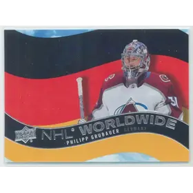 2020-21 UPPER DECK - PHILIPP GRUBAUER #WW-17 NHL WORLDWIDE
