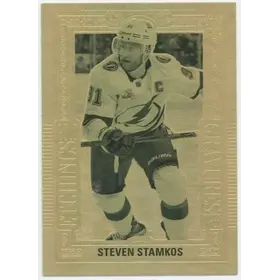 2018-19 TIM HORTONS - STEVEN STAMKOS #GE-8 GOLD ETCHINGS