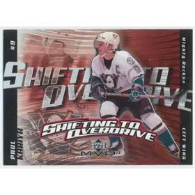 2002-03 MVP - PAUL KARIYA #SO1 SHIFTING TO OVERDRIVE